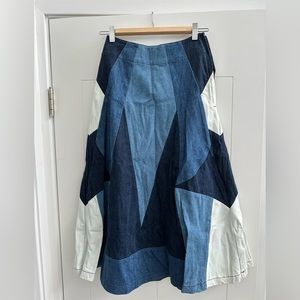 Maje Womens Skirts Maje Denim Skirt